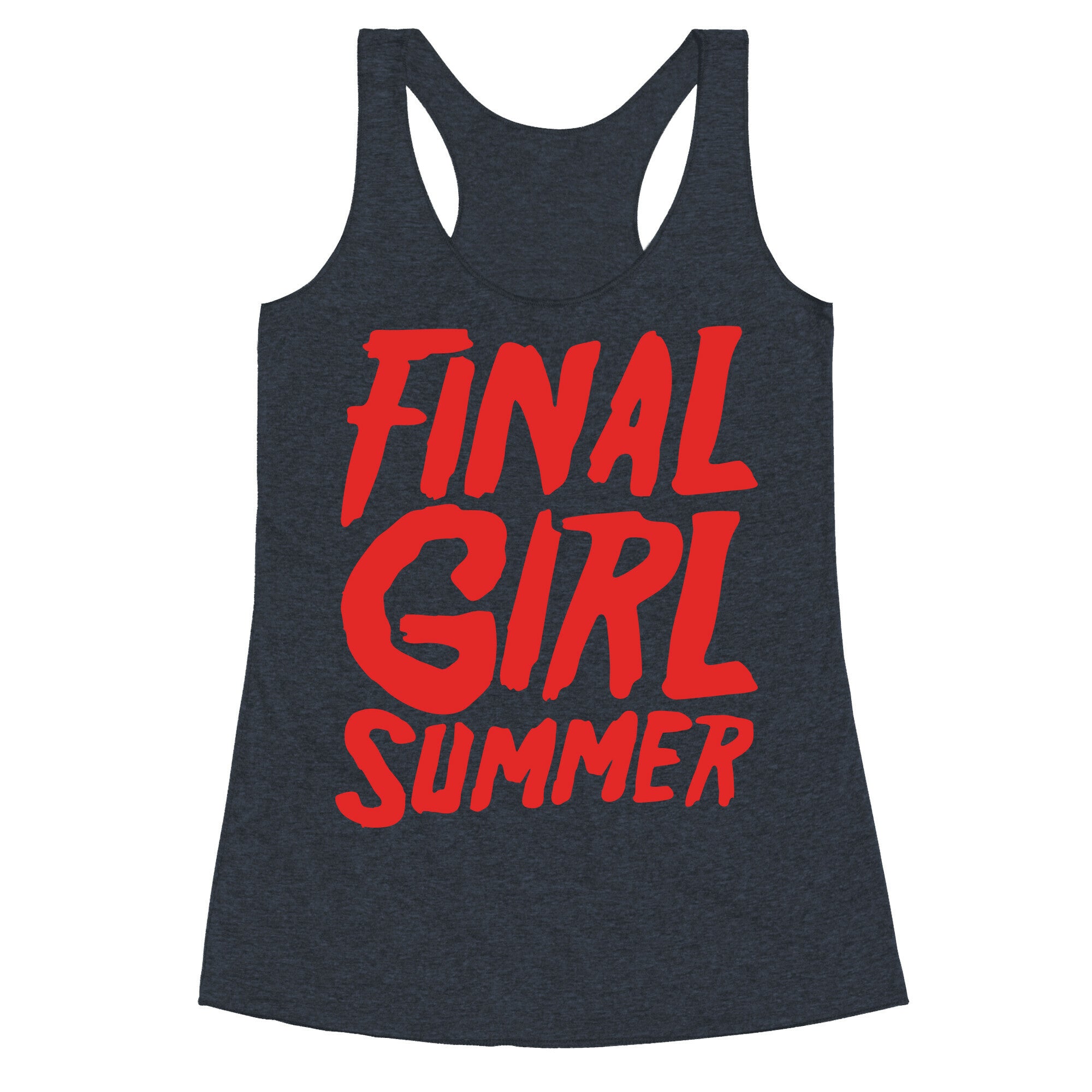 Final Girl Summer Parody Racerback Tank